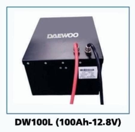 DAEWOO LITHIUM 100AH/25.6V