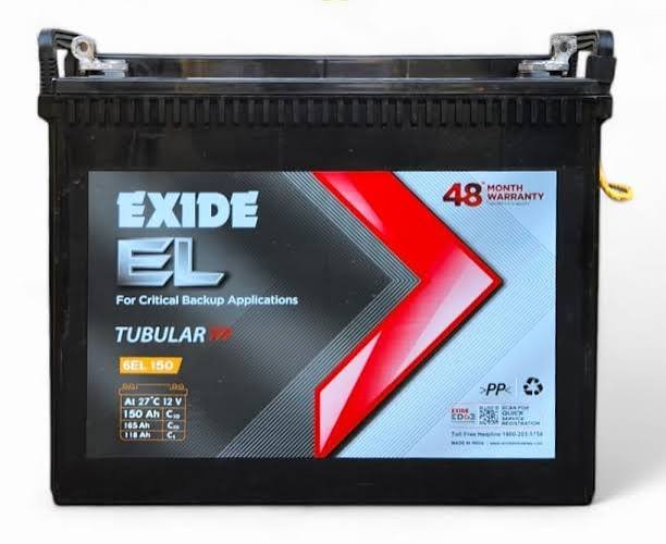 Exide EL 150AH(48M)