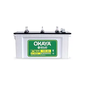 OKAYA 100 AH BATTERY ( 5 YEAR )